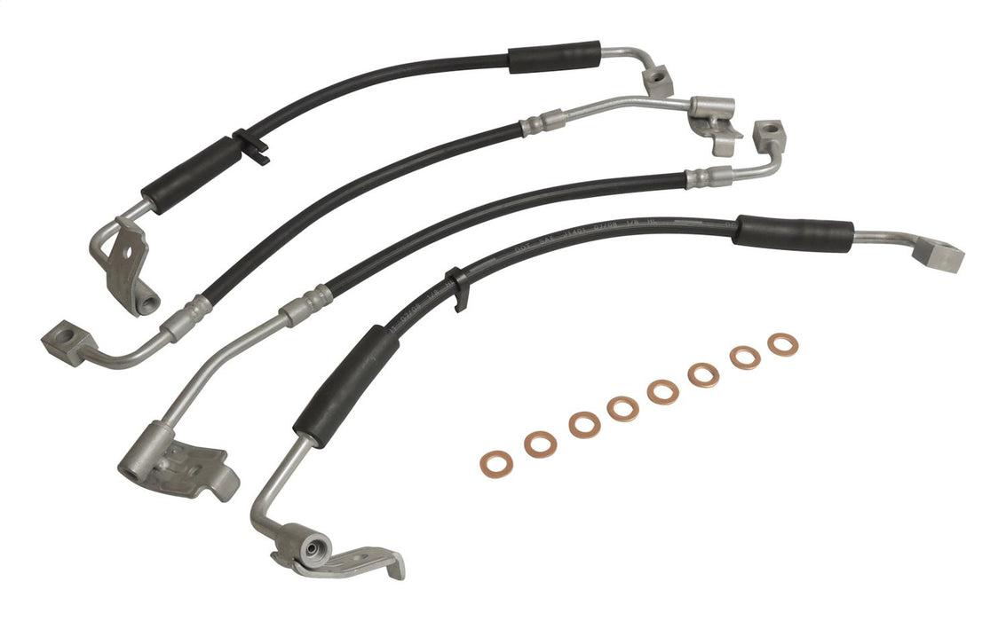 Crown Automotive Jeep Replacement BHK1 Brake Hose Kit; Incl. Hoses And 8 Brake Hose Washers; - Truck Part Superstore