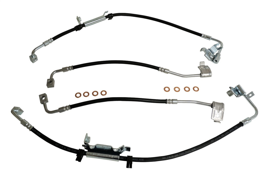 Crown Automotive Jeep Replacement BHK2 Brake Hose Kit; Incl. Hoses And 8 Brake Hose Washers; - Truck Part Superstore