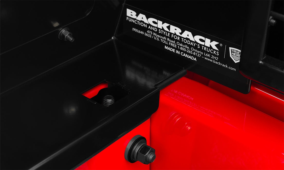 Backrack TR9002 Trace Rack Frame; Black; Incl. Rack/Hardware Kit Only; - Truck Part Superstore