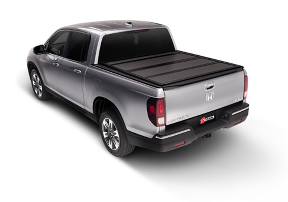 Bak Industries 448602 BAKFlip MX4 Hard Folding Truck Bed Cover-Matte Finish-2017-2022 Honda Ridgeline - Truck Part Superstore
