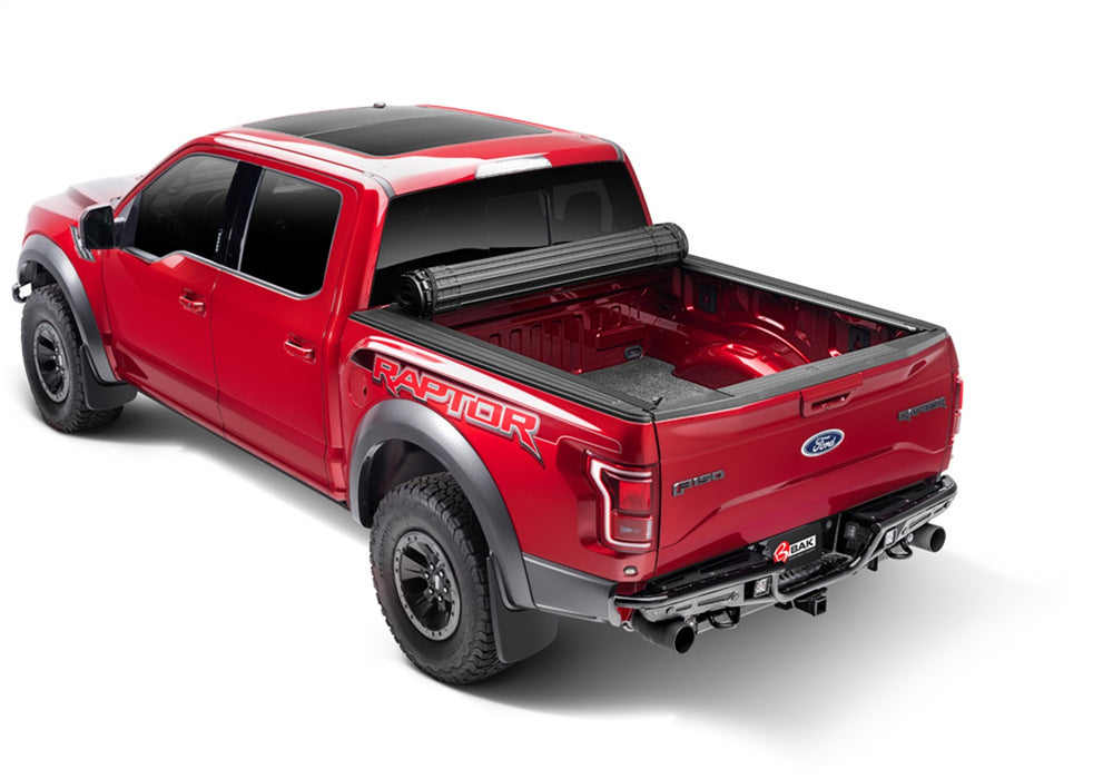 Bak Industries 80701 Revolver X4s Hard Rolling Truck Bed Cover-2020-2022 Jeep Gladiator 5ft. Bed - Truck Part Superstore