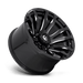 Fuel 1PC D67322201847 D673 22X12 8X180 GL-BLK-MIL -44MM - Truck Part Superstore