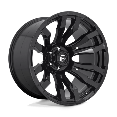 Fuel 1PC D67517907550 D675 17X9 5X5.0 GL-BLK 01MM - Truck Part Superstore