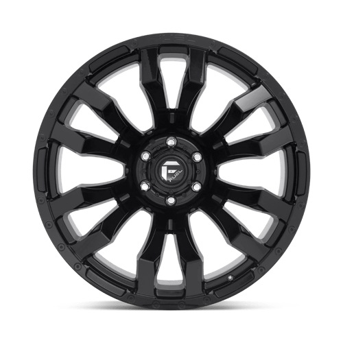 Fuel 1PC D67517907550 D675 17X9 5X5.0 GL-BLK 01MM - Truck Part Superstore