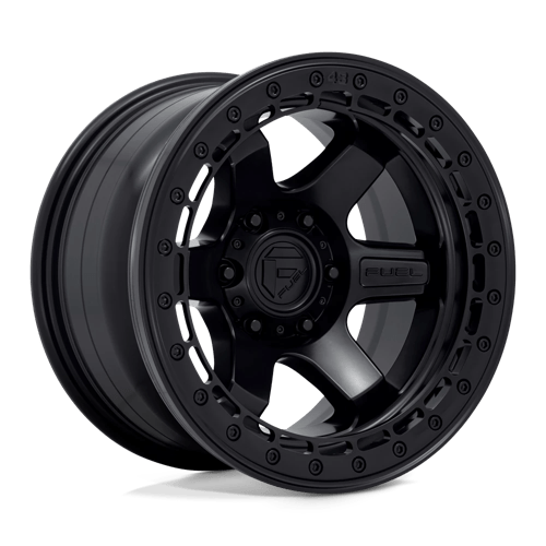 Fuel 1PC D12217858447 D122 17X8.5 6X5.5 MT-BLK MT-BLK-RG 00MM - Truck Part Superstore