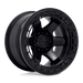 Fuel 1PC D12217908445 D122 17X9 6X5.5 MT-BLK MT-BLK-RG -15MM - Truck Part Superstore