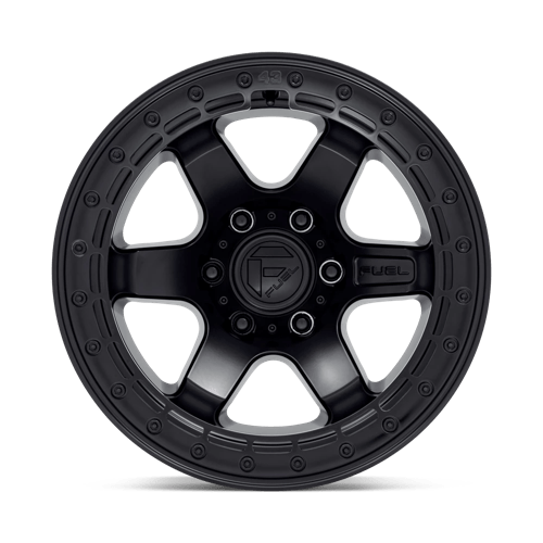 Fuel 1PC D12217858947 D122 17X8.5 6X135 MT-BLK MT-BLK-RG 00MM - Truck Part Superstore