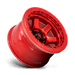 Fuel 1PC D12317907545 D123 17X9 5X5.0 GL-RED GL-RED-RG -15MM - Truck Part Superstore