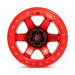 Fuel 1PC D12317908945 D123 17X9 6X135 GL-RED GL-RED-RG -15MM - Truck Part Superstore