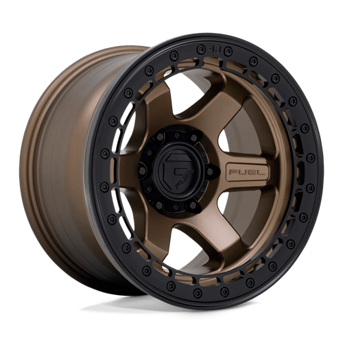 Fuel 1PC D12417908945 D124 17X9 6X135 MT-BRNZ MT-BLK-RG -15MM - Truck Part Superstore