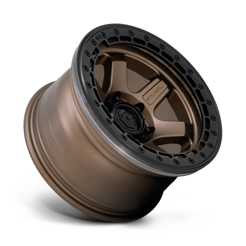 Fuel 1PC D12417908945 D124 17X9 6X135 MT-BRNZ MT-BLK-RG -15MM - Truck Part Superstore