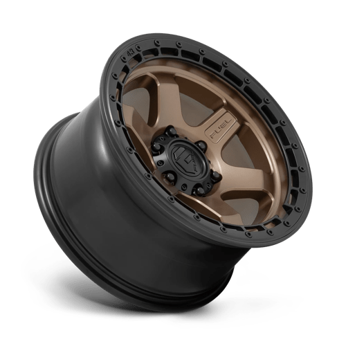 Fuel 1PC D75118907557 D751 18X9 5X5.0 MT-BRNZ-BBR 20MM - Truck Part Superstore