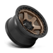Fuel 1PC D75118907557 D751 18X9 5X5.0 MT-BRNZ-BBR 20MM - Truck Part Superstore