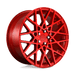 Rotiform 1PC R1091985F8+45 R109 19X8.5 5X112 GL-RED 45MM - Truck Part Superstore