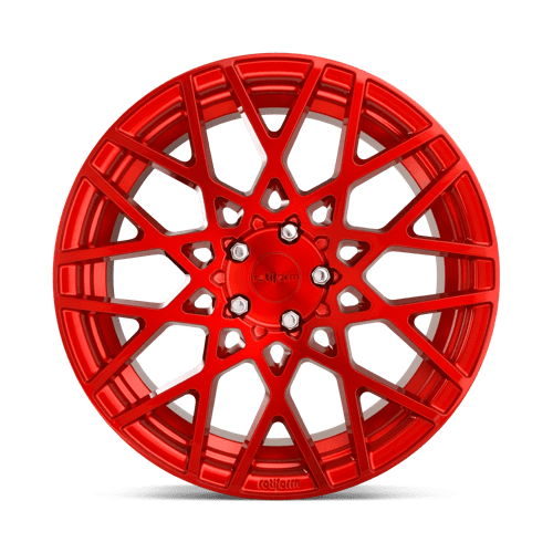 Rotiform 1PC R1091985F8+45 R109 19X8.5 5X112 GL-RED 45MM - Truck Part Superstore