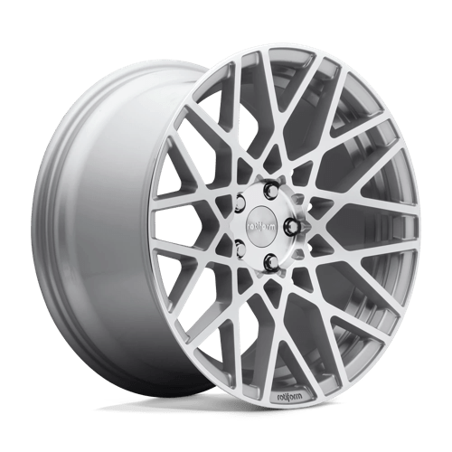 Rotiform 1PC R1101985F8+35 R110 19X8.5 5X112 GL-SLVR-MACH 35MM - Truck Part Superstore