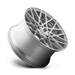 Rotiform 1PC R1101985F8+45 R110 19X8.5 5X112 GL-SLVR-MACH 45MM - Truck Part Superstore