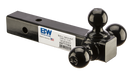 B&W Trailer Hitches BMTT31004 Triple Tow Ball Mount with 2" Shank - Truck Part Superstore