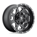 Fuel 1PC D53417909845 D534 17X9 6X135/5.5 MT-BLK-MIL -12MM - Truck Part Superstore