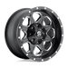 Fuel 1PC D53416808352 D534 16X8 6X5.5 MT-BLK-MIL 20MM - Truck Part Superstore