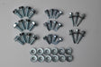Owens Products BP33 Bolt Pack BP33 for Bracket Kits / 4 Types Bolts Nuts Screws Washers / 42 Pieces / Silver / Owens Products - Truck Part Superstore