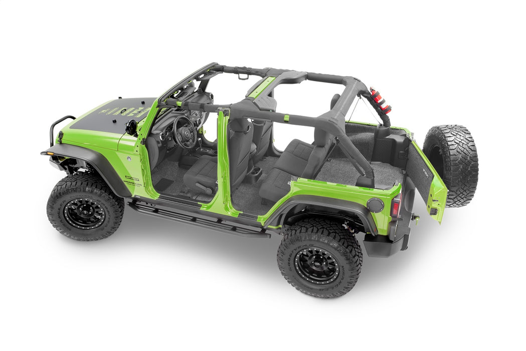 BedRug BRJL18F4 BedRug Floor Kit; 3 pc. Front Kit; Includes Heat Shields; - Truck Part Superstore