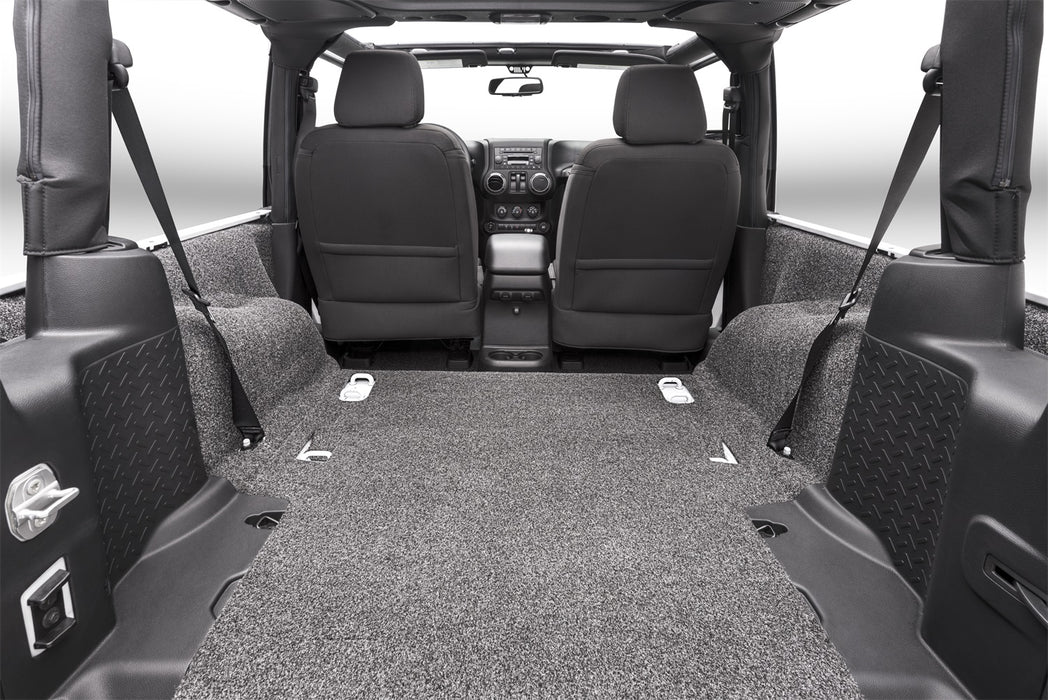 BedRug BRJK07R2 JEEP BEDRUG 07-10 JEEP JK 2DR REAR 5PC CARGO KIT (INCLUDES TAILGATE/TUB LINER) - Truck Part Superstore