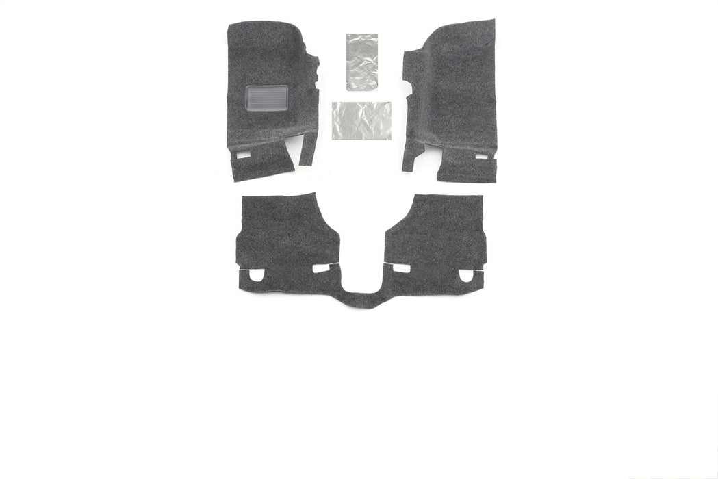 BedRug BRJL18F4 BedRug Floor Kit; 3 pc. Front Kit; Includes Heat Shields; - Truck Part Superstore