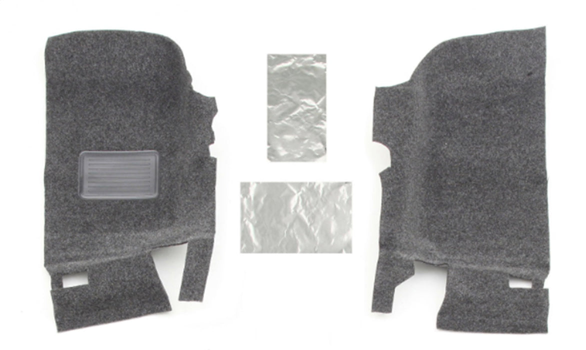BedRug BRJL18F2 BedRug Floor Kit; 2 pc. Front; Replaces Factory Carpet Kit; - Truck Part Superstore