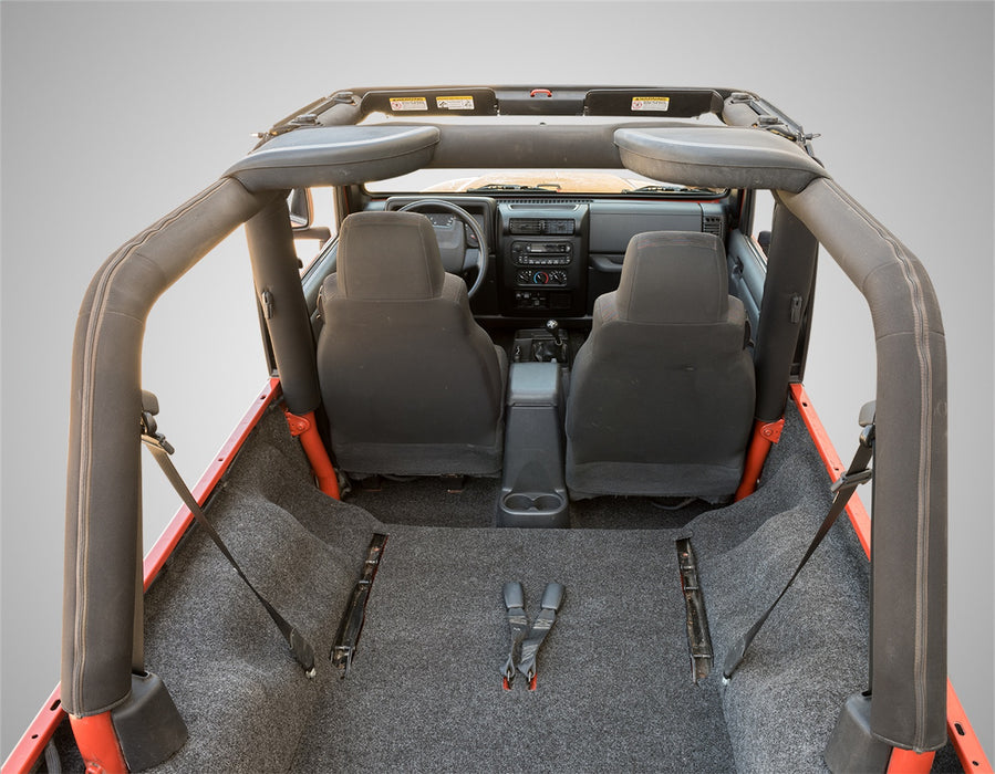 BedRug BRLJ04R JEEP BEDRUG 03-06 JEEP LJ UNLTD REAR 4PC CARGO KIT (INC TLGTE/TUB LINER) - Truck Part Superstore