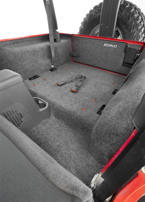BedRug BRTJ97R JEEP BEDRUG 97-06 JEEP TJ REAR CARGO KIT (INCLUDES TAILGATE) - Truck Part Superstore