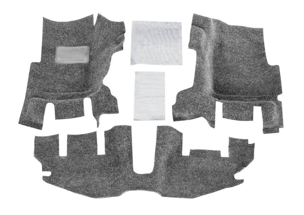 BedRug BRTJ97FNC JEEP BEDRUG 97-06 TJ/LJ FRONT 3PC FLR KIT (W/O CNTR CNSL)-HT SHLDS SPEC ORDR - Truck Part Superstore