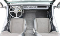 BedRug BRCYJ76F JEEP BEDRUG 76-95 JEEP CJ-7/YJ FRONT KIT 8PC FLOOR KIT (INCLUDES HEAT SHIELDS) - Truck Part Superstore