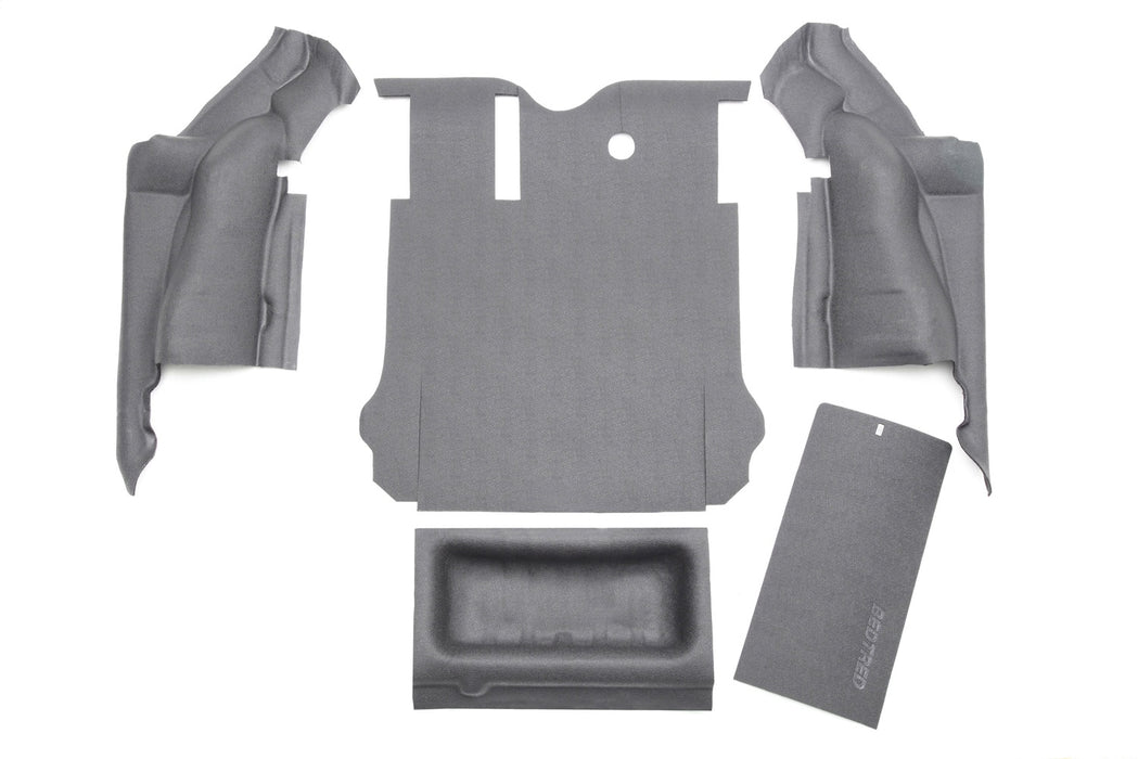 BedRug BTJK11R4 JEEP BEDTRED 11+JK UNLTD 4DR REAR 5PC CARGO KIT (INC TLGTE/TUB LINER) - Truck Part Superstore
