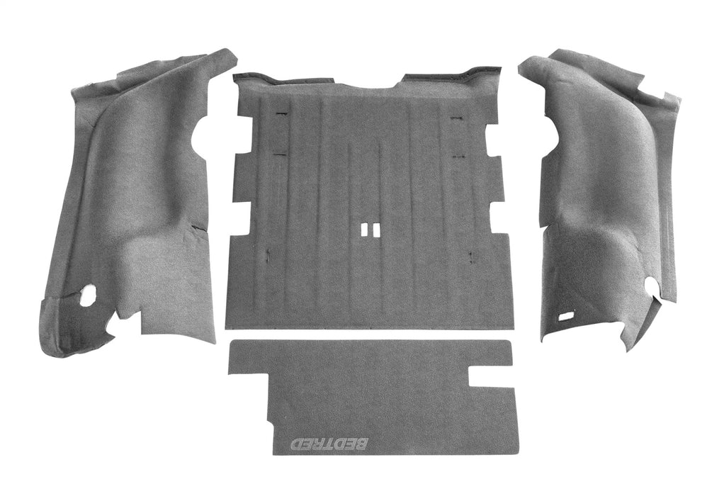 BedRug BTTJ97R JEEP BEDTRED 97-06 JEEP TJ 97-06 REAR 4PC CARGO KIT (INCLUDES TAILGATE) - Truck Part Superstore