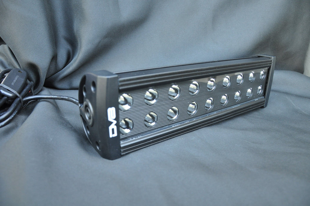 DV8 Offroad BR12E72W3W 12 Inch Light Bar 72W Flood/Spot 3W LED Black DV8 Offroad - Truck Part Superstore