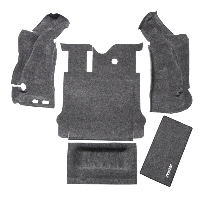 BedRug BRJK07R2 JEEP BEDRUG 07-10 JEEP JK 2DR REAR 5PC CARGO KIT (INCLUDES TAILGATE/TUB LINER) - Truck Part Superstore