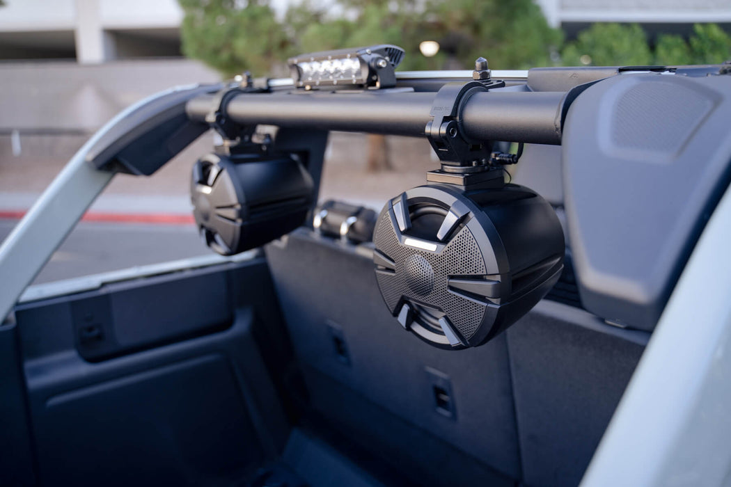 DV8 Offroad BRSB-01 2021-22 Ford Bronco Rear Speaker and Light Mount Bar DV8 Offroad - Truck Part Superstore