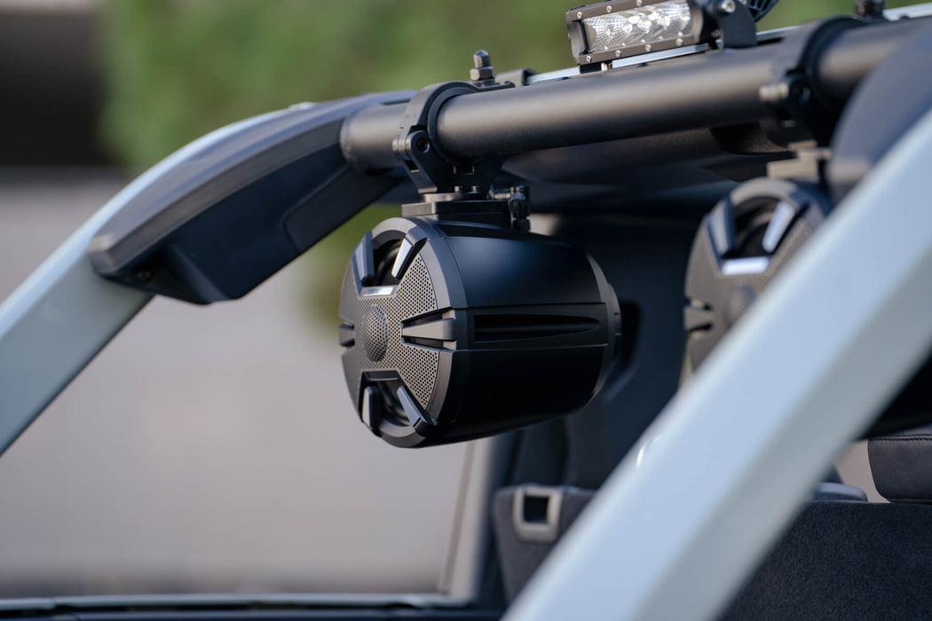 DV8 Offroad BRSB-01 2021-22 Ford Bronco Rear Speaker and Light Mount Bar DV8 Offroad - Truck Part Superstore