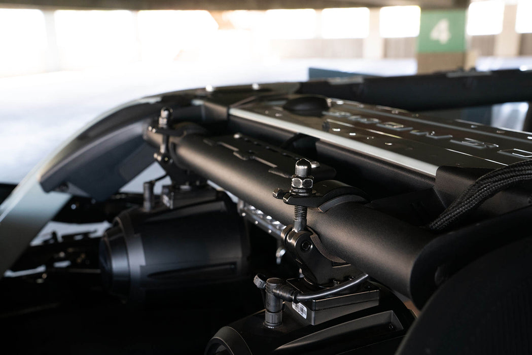 DV8 Offroad BRSB-01 2021-22 Ford Bronco Rear Speaker and Light Mount Bar DV8 Offroad - Truck Part Superstore