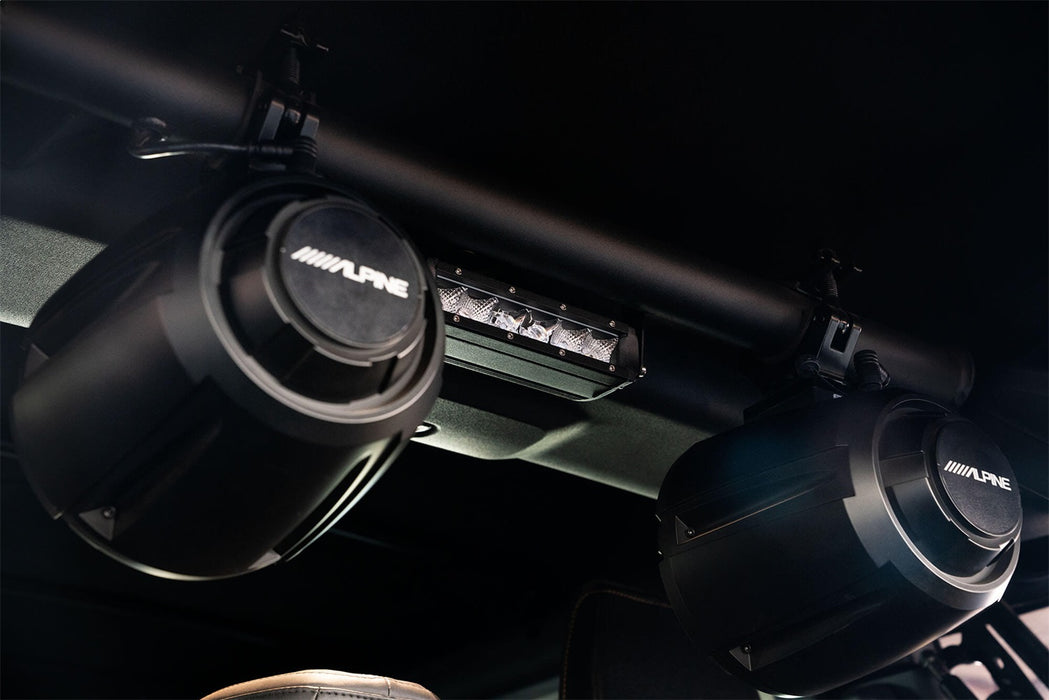 DV8 Offroad BRSB-01 2021-22 Ford Bronco Rear Speaker and Light Mount Bar DV8 Offroad - Truck Part Superstore