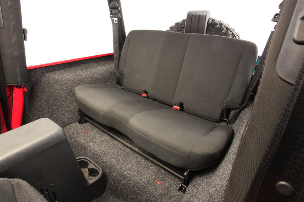 BedRug BRYJ87R JEEP BEDRUG 87-95 JEEP YJ REAR KIT 4 PC CARGO KIT (INC TLGTE/CARGO LINER) - Truck Part Superstore