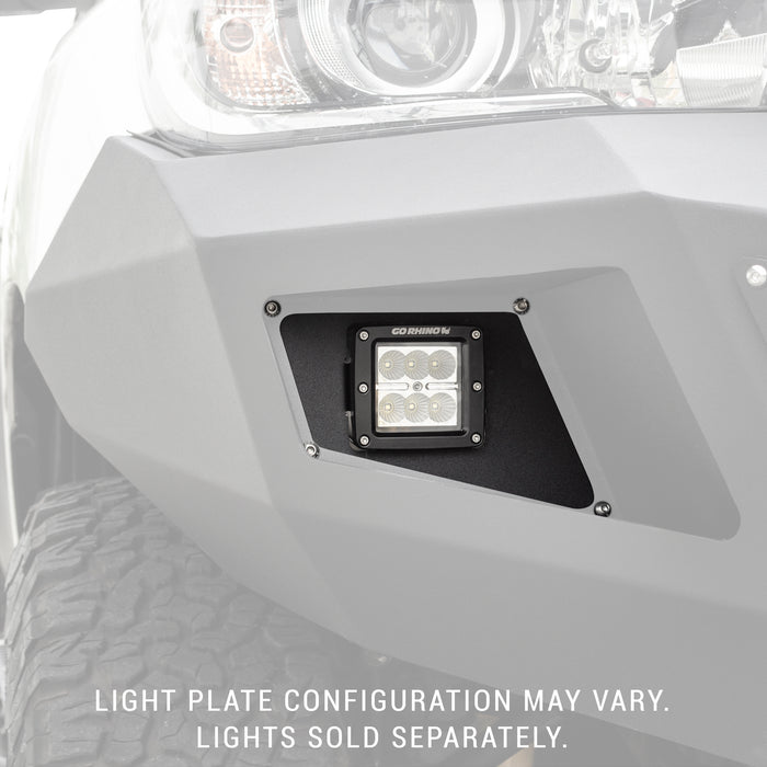 Go Rhino 241731T Easily adds auxiliary light mounts to BR5/BR10 bumpers - Truck Part Superstore