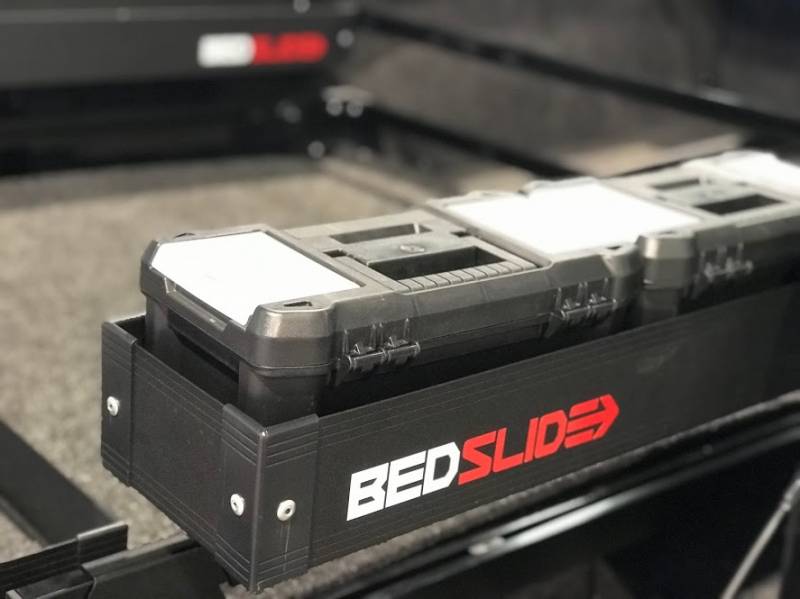 BedSlide BSA-BKB Bedslide Black BedBin Complete 5 Piece Kit - Truck Part Superstore