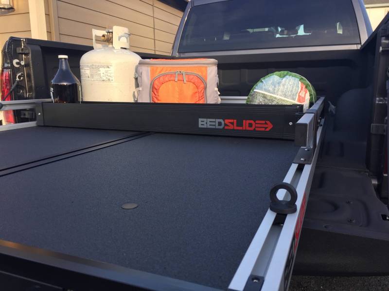 BedSlide BSA-DKB BedBin Black Deck Divder - Truck Part Superstore