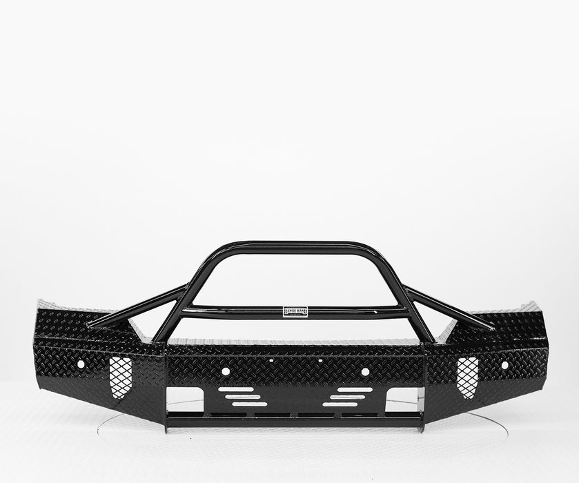 Ranch Hand BSC16HBL1 Summit BullNose Series Front Bumper; w/Sensor Plug; Retains Factory Tow Hook; - Truck Part Superstore