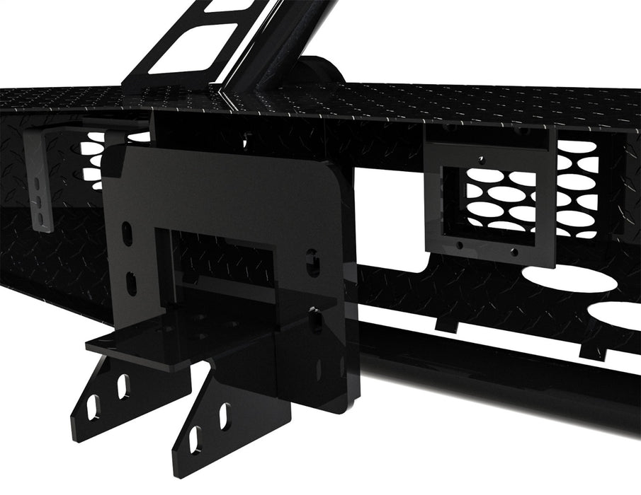 Ranch Hand BSF201BL1 Summit BullNose Series Front Bumper; Retains Factory Tow Hook; w/Camera Access; - Truck Part Superstore