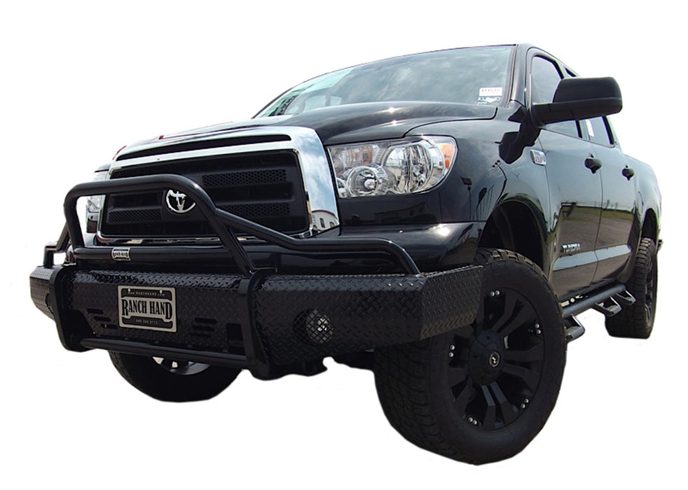 Ranch Hand BST07HBL1 Summit BullNose Series Front Bumper; Retains Factory Tow Hook And Fog Lights; - Truck Part Superstore