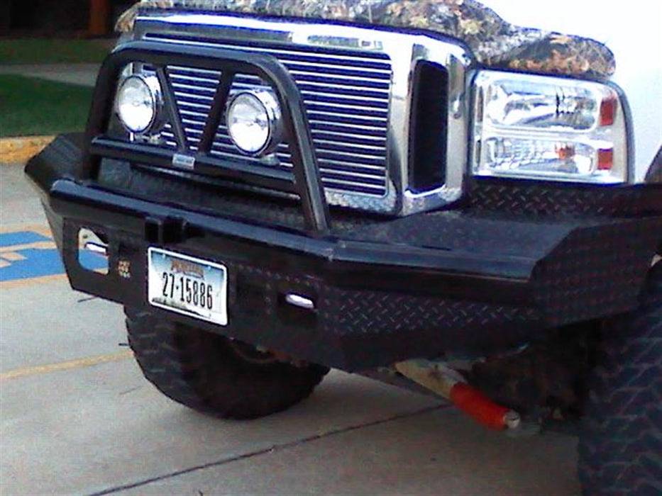 Ranch Hand BTF051BLR Legend BullNose Series Front Bumper; Retains Factory Tow Hook And Fog Lights; - Truck Part Superstore