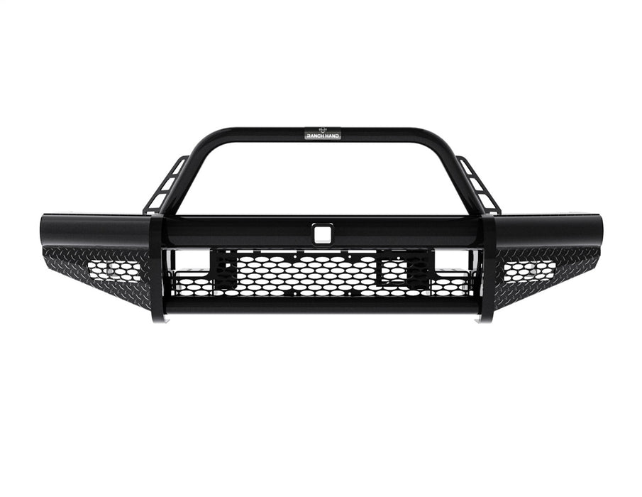 Ranch Hand BTF201BLR Legend BullNose Series Front Bumper; Retains Factory Tow Hooks; w/Camera Access; - Truck Part Superstore